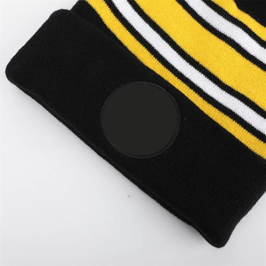 Gorro de Punto Jacquard Unisex 100% Acrílico, Gorro de Invierno Personalizable de Alta Calidad, Bordado Profesional, Hockey sobre Hielo, Bebés - Product Image 5