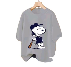 Women's Breathable <b>tshirt</b> Women's Printed Polyester Casual Wear Ladies Girls t shirt - Product Image 3