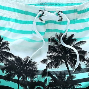 Pantalones Cortos de Playa para Hombre, Cintura Elástica, Moda Urbana 2026, Decoración con Estampado de Algodón, Colores Más Populares para Chicos - Product Image 3
