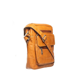 Bolsa de mensajero de cuero genuino para hombre, bolsa para teléfono móvil, billetera para hombre, pequeña cintura de viaje/bandolera - Product Image 3