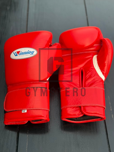 Gants de boxe de qualité supérieure, respirants, personnalisables pour la fermeture, en cuir véritable de haute qualité pour les arts martiaux - Product Image 6