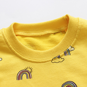 Sudaderas Personalizadas con Logotipo para Niños Pequeños, 100% Algodón, Felpa, Impresión Digital, Forradas, Ropa Infantil, Tinte Liso, Invierno - Product Image 3
