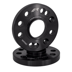 สเปเซอร์อะลูมิเนียมสีดำ 2 ชิ้น 16 มม. 4-5x100 ฮับ 57.1 - Product Image 1