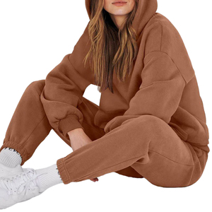 Conjuntos de Sudadera con Capucha y Pantalones Deportivos Expu International, Fabricación OEM de Verano, Unisex, Algodón, Felpa, Estampado, Informal, Sólido - Product Image 2