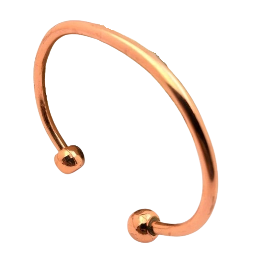Top Leading Unisex Copper Magnetic Bracelet Handmade Design Best Valentine's Day Christmas Gift Featuring Pearl Diamond