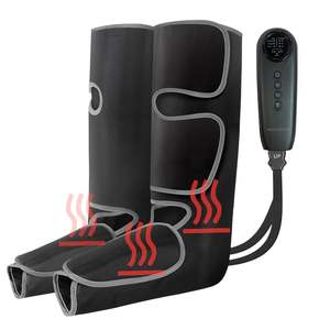 Medcursor Masajeador de piernas de compresión de aire con calor Masajeador de pantorrillas y pies - Product Image 1