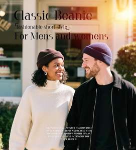 Gorro de Invierno Grueso y Cálido de Primera Calidad para Hombre y Mujer, con Logotipo Personalizado, Impresión y Bordado de Diseño - Product Image 4