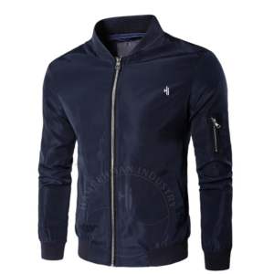 Custom New Arrival Fashion Design Sleeve Casual <b>Jacket</b> Coat Bomber Fashion Men's <b>Jackets</b> Casual - Product Image 2