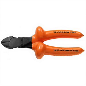 Pince coupante diagonale isolée Facom série VSE 1 000 volts pour fils durs - Product Image 3