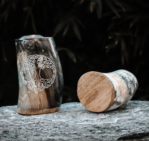 Tasses à boire Viking, cadeau d'anniversaire, cadeaux de mari, cadeau de couples, cadeaux de Noël - Product Image 1