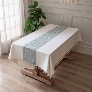 100% Cotton Embroidered <b>Tablecloth</b> Customisable Size Options - Product Image 3