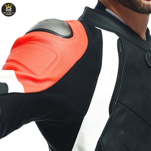 Combinaison en cuir imperméable pour moto à vendre en ligne Combinaison en cuir pour moto et course automobile de qualité supérieure pour hommes - Product Image 5