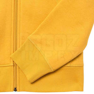 Haute qualité 100% coton fermeture éclair à capuche Top vente Street Wear vêtements de mode pour hommes en gros sur la taille hauts d'hiver - Product Image 6