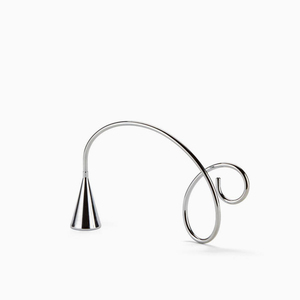 แท่งเทียนมือจับโลหะสีเงิน - Product Image 2