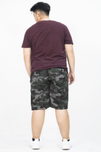 Pantalons courts de haute qualité pour hommes Short cargo écologique à taille élastique pour hommes - Product Image 4