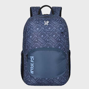 Arctic Fox Warli Dark Denim <b>Laptop</b> <b>Backpack</b> - Product Image 1