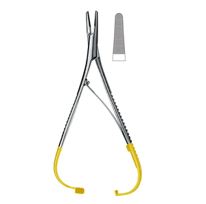 Porte-aiguille Mathieu professionnel Ciseaux Porte-pince à aiguille Porte-aiguille Instruments vétérinaires Acier inoxydable - Product Image 1