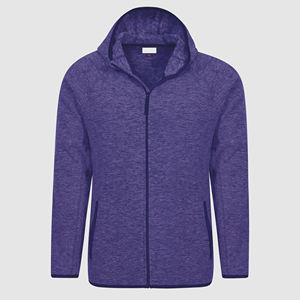 Vêtements de sport pour hommes Veste de survêtement décontractée zippée avec poche Vente en gros Veste de sport respirante à capuche coupe-vent pour entraînement de fitness - Product Image 5