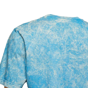 Men Acid Wash Oversized T-Shirt Retro Streetwear Loose Fit Hip Hop 100% Cotton Blank Tee Vintage Casual Summer Outfit Top - Product Image 4