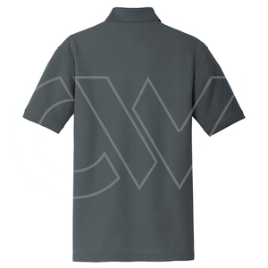 เสื้อโปโลของผู้ชายเสื้อเจอร์ซี่แขนสั้นสีทึบลายฟอกสีสไตล์สตรีท - Product Image 6