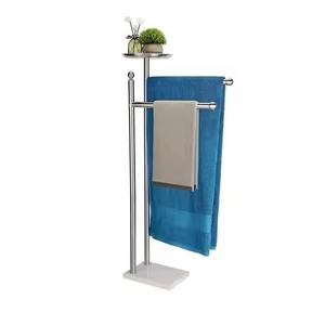 Porte-rouleau de papier en bois debout porte-papier de cuisine porte-serviettes de salle de bain - Product Image 6