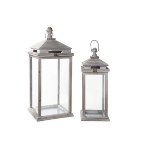 Lanterne en bois faite à la main de haute qualité à la main bougeoir de créateur classique élégant en gros nouvelle lanterne en bois de fantaisie - Product Image 5