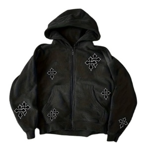 Sudadera con Capucha de Estilo Gráfico, Ropa Casual Urbana, Sudadera Moderna y Cómoda para Hombre y Mujer, Uso Diario - Product Image 1