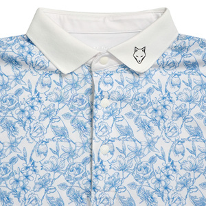 Camiseta de Golf Personalizada de Alto Rendimiento para Hombre, Tejido de Punto, Manga Corta, Impresión Digital, Secado Rápido, Ecológica, Informal - Product Image 6