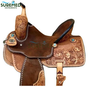 อานม้าตะวันตก หนังแท้ ทนทาน นั่งสบาย ใช้ซ้ำได้ สำหรับขี่ม้ากลางแจ้ง ขายส่ง - Product Image 5