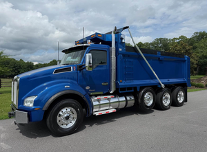 Camión Volquete Kenworth T880 Usado 2021 Económico, Eje Triple, 485HP, Transmisión Automática de 6 Velocidades, Listo para Enviar - Product Image 4