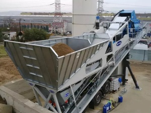 Prezzo di fabbrica portatile piccola stazione di miscelazione 25 m3 Yhzs25 Mobile betoniera impianto di betoniera - Product Image 3