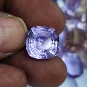 Haute qualité 94 pièces améthyste naturelle 13mm 20mm poire ovale pierres précieuses découpées au laser 1114 cts lot US $331 toutes les pierres précieuses américaines en vrac - Product Image 4