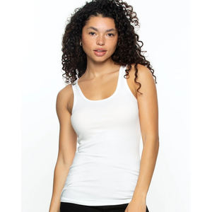 Débardeurs en coton et élasthanne pour femmes - Product Image 1