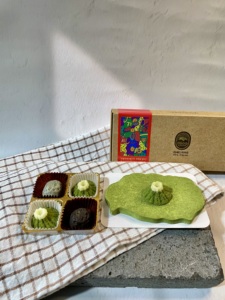 Micasweetstudio ชุดของขวัญช็อกโกแลตบนเกาะเชจู, มัทฉะและดาร์กช็อกโกแลตทำมือแรงบันดาลใจจากธรรมชาติฮาลลาซานและเจจู - Product Image 1