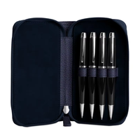 Estuche para Pluma Estilográfica de Cuero Genuino Desmontable de AP Group Industries, Hecho a Mano, Elegante, Duradero, Personalizable, para Regalo