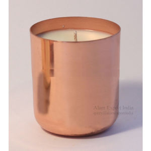 New design <b>Copper</b> Plated Aluminum Hammered <b>Candle</b> <b>Holder</b> Votive for home hotel and party decoration - Product Image 4