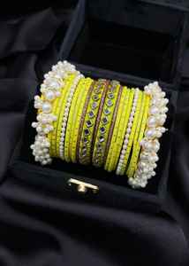 Pulseras de Aleación de Cobre Plateadas a Mano Estilo Hit para Novias, Últimos Diseños para Bodas - Product Image 3