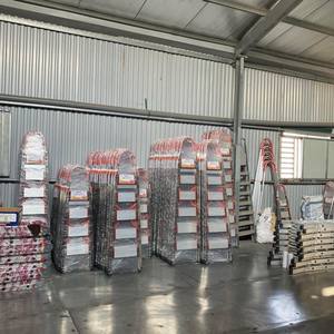 Portable 4-<b>Step</b> Stainless Steel Foldable Household Safety <b>Platform</b> <b>Ladder</b> <b>for</b> Home Apartment School Warehouse Made in Vietnam - Product Image 1