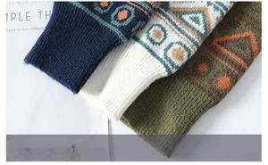 Diseña tu propio jersey para hombre, suéter cálido, línea de tendencia, ropa Retro aborigen - Product Image 5