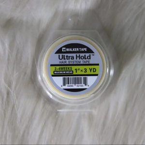1 "x 3หลาเทปวอล์คเกอร์สองด้านเทปกาวแข็งแรงเชื่อถือได้วิกผมติดแน่นติดง่ายต่อการหยิกตรง - Product Image 1