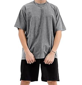 Camisetas Personalizadas para Hombre con Lavado Ácido, Estilo Retro, Tela Suave y Cómoda para Uso Diario, Diseño de Logotipo Personalizado - Product Image 5