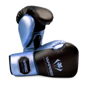 Guantes de boxeo de color con logotipo personalizado, guantes de boxeo de cuero PU resistentes al desgarro con soporte para muñeca, capacidad de marca superior HS - Product Image 2