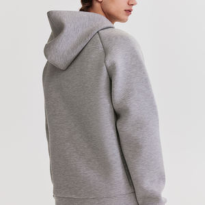 Ropa de calle sudaderas con capucha para hombre logotipo personalizado sudaderas con capucha de invierno grueso holgado gota pulóver Unisex liso 3D Premium capucha en relieve - Product Image 3