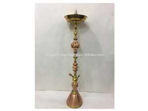 Farida solicast หรูหรามินิ hookahs ทองเหลืองและชีพจรหล่อด้วยเทคนิคกระจกอียิปต์ทำด้วยอุปกรณ์เสริม - Product Image 5