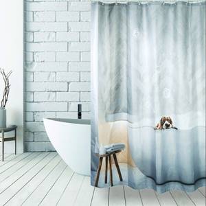 Rideau de douche en polyester 180x200 cm « DOGGY BATH » - Product Image 4