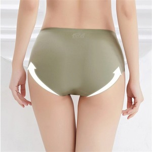 Culottes pour femmes respirantes au design personnalisé, culottes décontractées de haute qualité, 100% coton biologique, culottes élégantes - Product Image 3