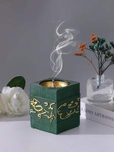 Quemador de Incienso Árabe Clásico Hecho a Mano, Decoración de Madera Natural para Mesa, Precio Razonable para Primavera - Product Image 3