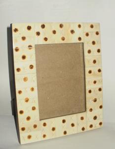 Elegant Stylish Handmade Bone Dot Pattern <b>Photo</b> <b>Frame</b> Rectangular Design for Home Decoration Wholesale Price - Product Image 5