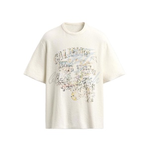 Camiseta Extra Grande Personalizada, 100% Algodón, Corte Holgado, Estilo Urbano, Impresión DTG, para Hombre - Product Image 1