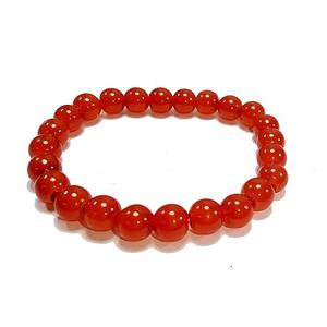 Crystal <b>bracelet</b> Red Obsidian Round <b>Beads</b> <b>Bracelet</b> 8mm Stone Gemstone Fashion <b>Men</b> and Women Gift Energy - Product Image 1